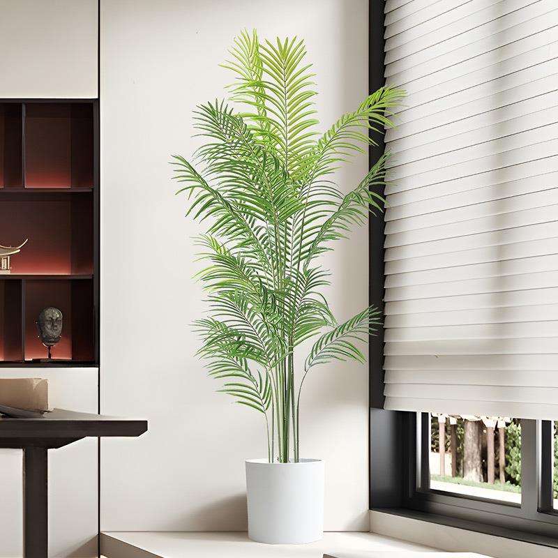 贵妃葵现货植物绿植散尾葵假树盆栽Artificial plant绿植