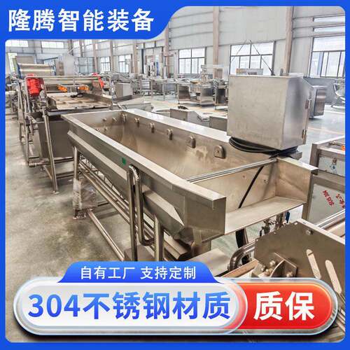 全自动果蔬气泡清洗机商用土豆果蔬气泡清洗机器鼓泡涡流洗菜净菜