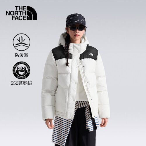 26秋冬新款TheNorthFace北面女户外防风防泼水鹅绒羽绒服外套8GGD