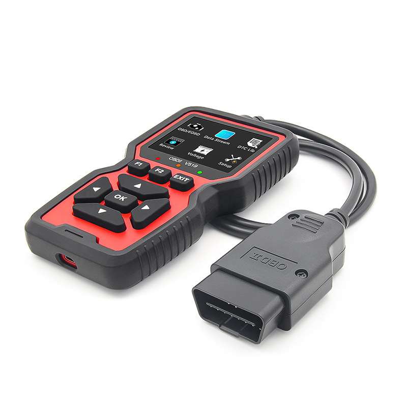 热销V519 汽车诊断仪OBD2 Scanner汽车读码卡 汽车故障诊断仪