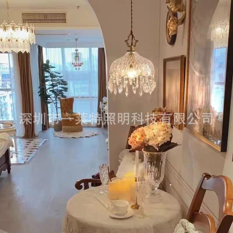 北欧壁灯轻奢创意个性复古酒店楼道装饰灯简约网红卧室床头吊线灯