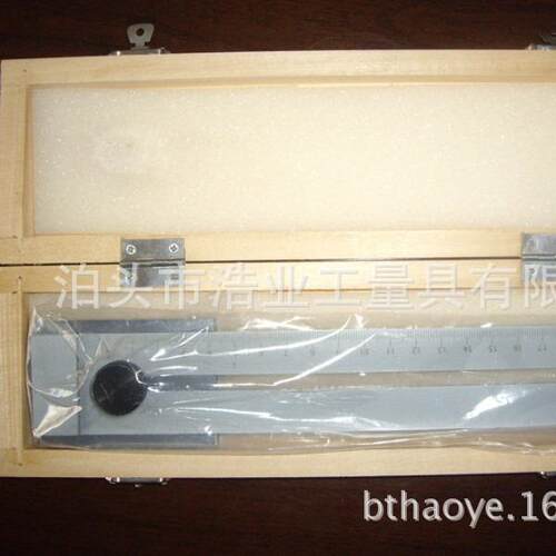 SKU417198不锈钢纸盒标记尺平行划规分线划线规0-200/0-250/0-300