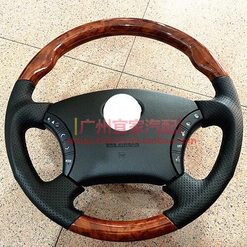 02-09霸道LC120多功能方向盘按键picnic超霸4700 LC100升级定速巡