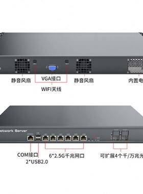 倍控I7-9700 I9-9900 6网卡2.5G I225B3万兆82599 SFP软路由爱快
