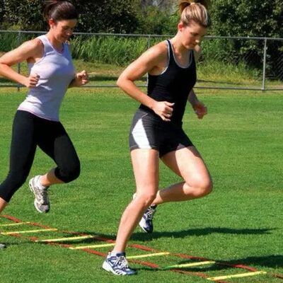 体能训练梯绳敏捷梯绳梯训练梯软梯脚步协调性训练器材健身梯子格