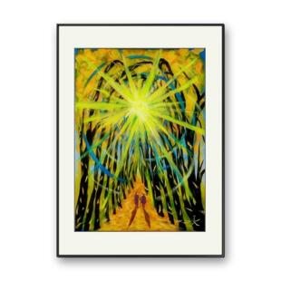 画 饰画卧室挂画艺术家限量版 姜维新款 上市优质油画爱情之路客厅装