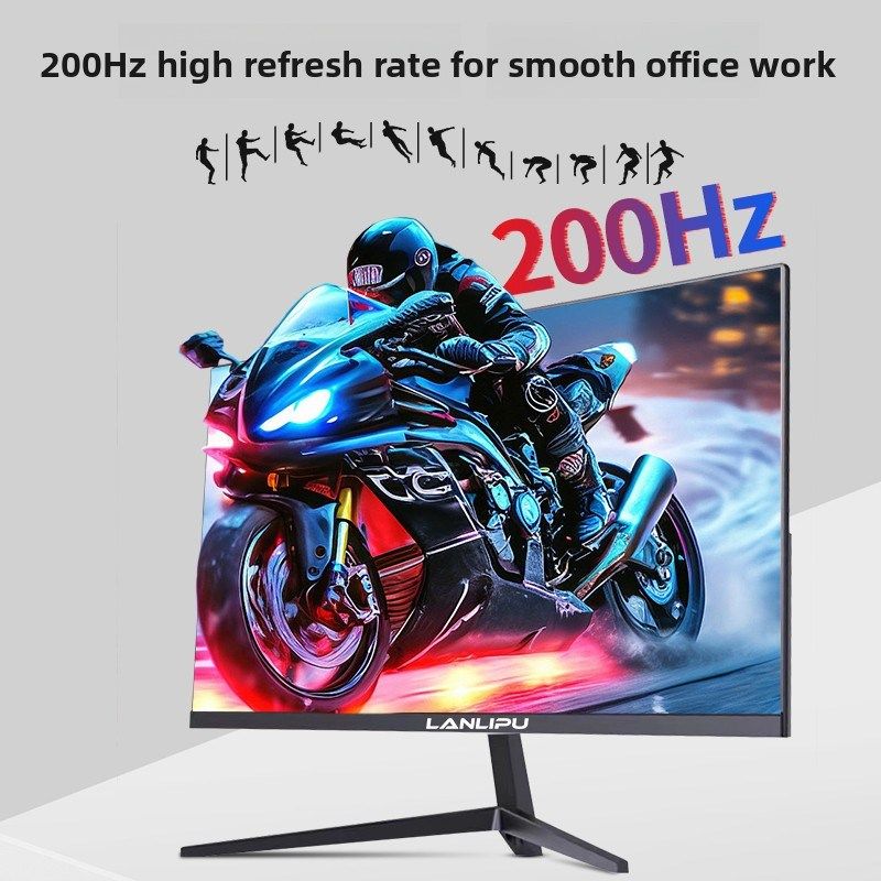 显示器24英寸曲面电竞2K180HZ台式电脑笔记本外接屏27寸IPS高清4K