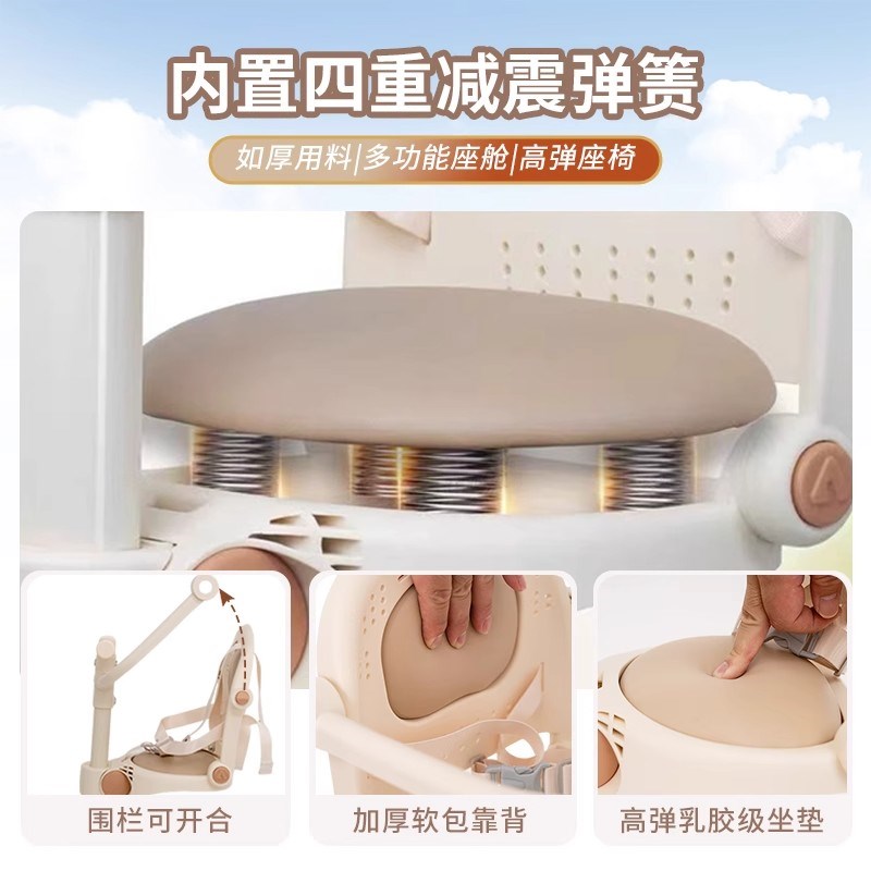 电动车儿童座椅前置折叠电瓶车小孩宝宝婴儿安全摩托坐椅雅迪通用