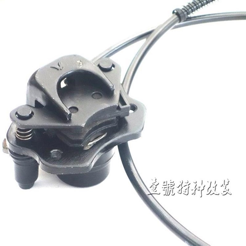 168CC三轮四轮漂移卡丁车改装配件后刹车系统碟刹总成一米4长