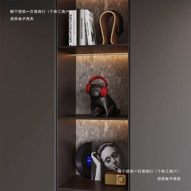 装饰品主题感壁龛小众个性酒柜复古客厅电视柜创意软音乐摆件