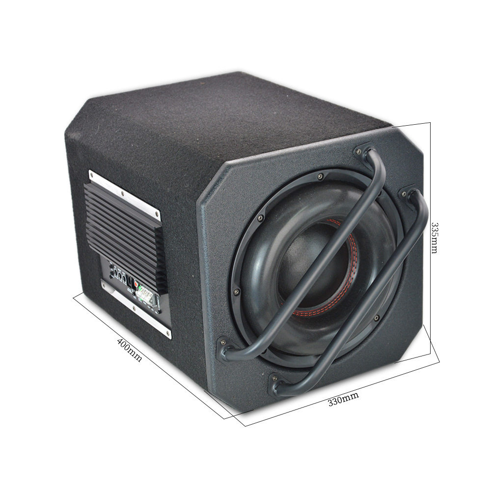 12V有源1200W/10寸超重低音炮