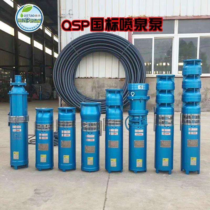 德涛QSP 音乐喷泉泵水浸式潜水泵不锈钢景观泵 电动景观池水泵