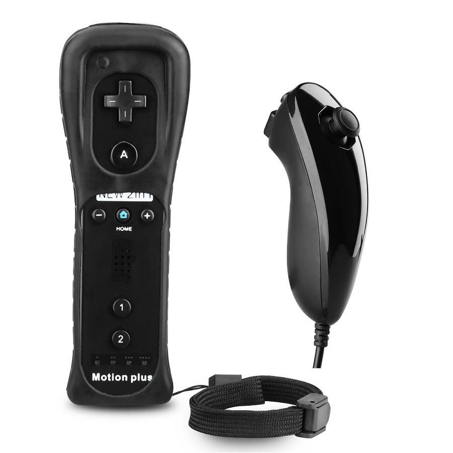 WII游戏手柄 Wii二合一左右手柄 Wii游戏手柄带内置加速器