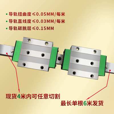 滚柱导轨RGW25CC RGW30CC RGW35C高速自动化产业机械设备直线滑块