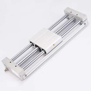 RMTL系列薄型无杆气缸6/10/15/20复动型气动元件铝合金轻型大推力