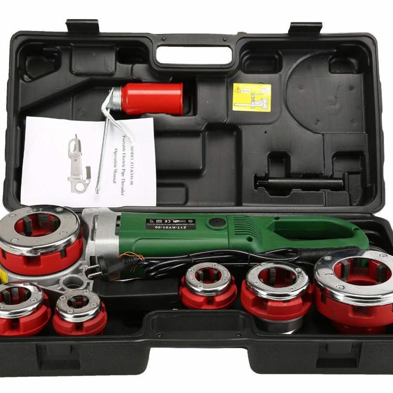 30-50型套丝机便捷式手持电动套丝机 I铰扳铰螺纹镀锌管套丝机其