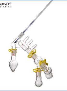 微量小剂量蒸馏器 HB/ZH101527 蒸馏分馏头实验室反应器玻璃仪器