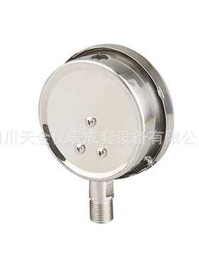 YN100BF 160MPA高压不锈钢径向耐震压力表抗冲击抗震不锈钢压力表