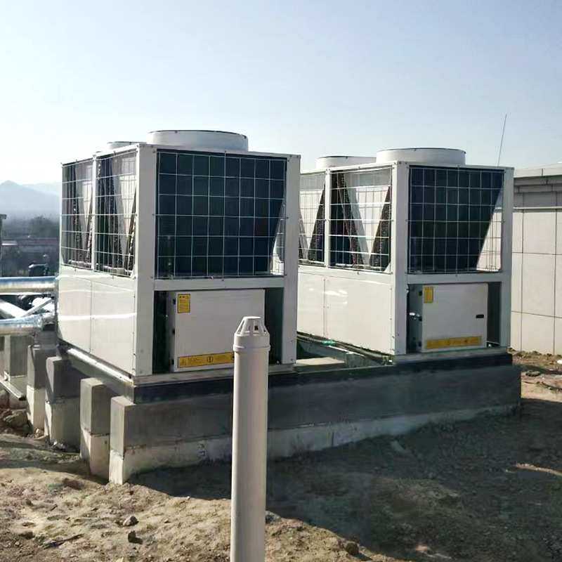 空气源热泵采暖制冷风冷模块供暖机组商用热水空气能冷暖两用