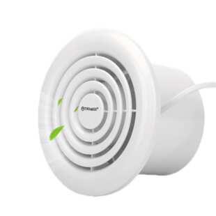 众志通达墙壁换气扇卫生间窗式排气扇静音圆形家用新风机抽风机