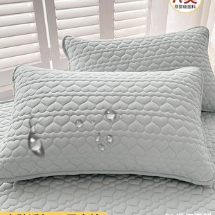 防口水头油夹棉枕头套单个家用一对装 2025 整忱头套48cmx74cm新款