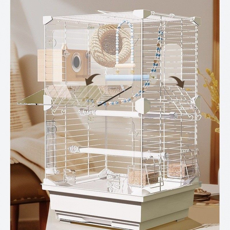 鸟笼鹦鹉笼子大型亚克力家用大号玄凤虎皮绣眼珍珠大鸟笼前透金属,宠物/宠物食品及用品,鸟禽其他,淘宝优惠券,粉丝福利购,淘宝优惠卷