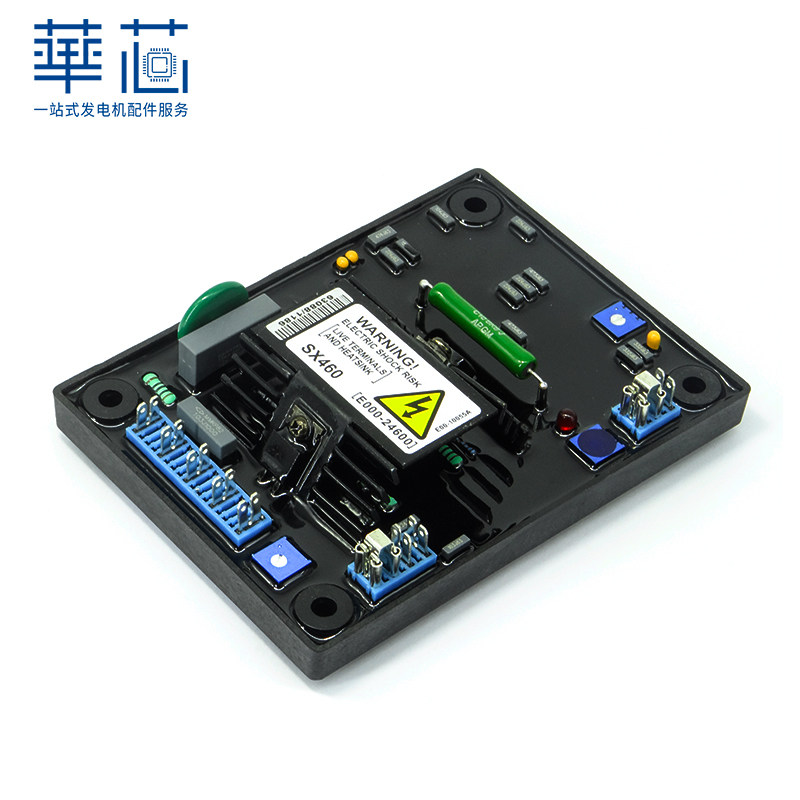 SX460调压板柴油发电机组配件励磁稳压板AVR自动电压调节器稳压器