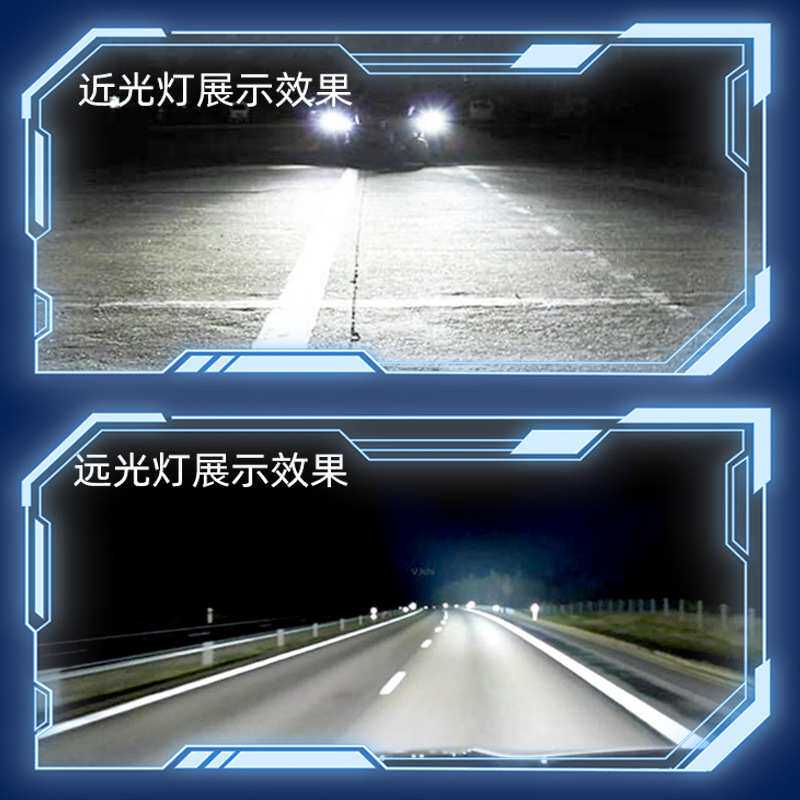 跨境热销90W高亮汽车led大灯直插一体式D2S/D4S无损替换
