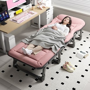 午睡折叠床单人床躺椅办公室简易便携行军床家用成人午休睡觉神器