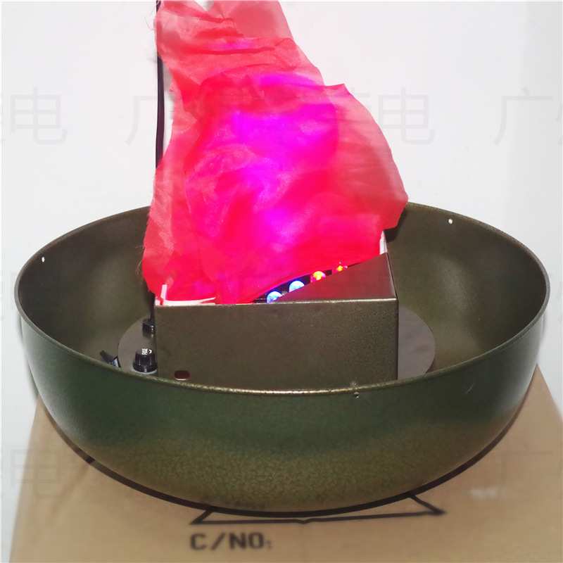 篝火晚会吊挂式火焰灯万圣节日装饰仿真火焰灯酒吧鬼屋电子火盆