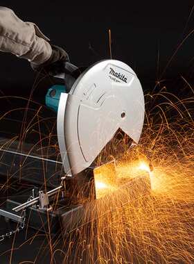 Makita型材切割机M2402B无齿锯M2403B金属切割机355