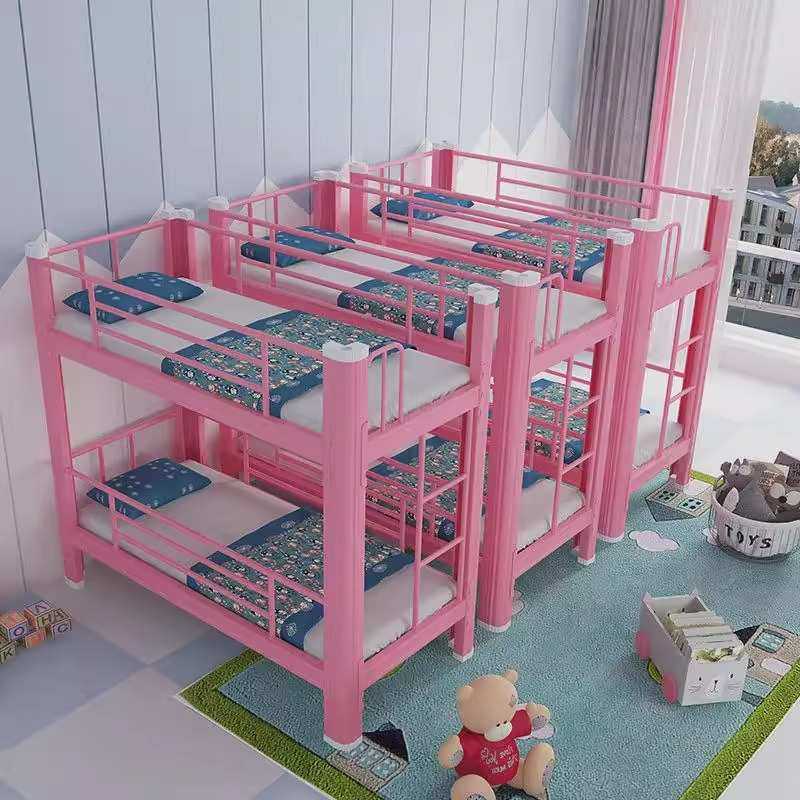 工厂 铁艺拼接双层儿童床带护栏幼儿园午睡床上下铺铁床托管班,鲜花速递/花卉仿真/绿植园艺,其它园艺用品,淘宝优惠券,粉丝福利购,淘宝优惠卷