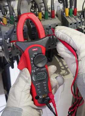 UNI-T优利德UT206A+/B 高精度数字钳表电阻交直流电压万用表1000A