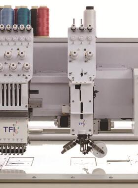 大豪DAHAO12针15头高速全伺服平绣亮片刺绣机绣花机