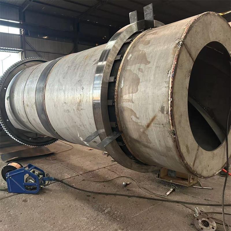 滚筒干燥机酒糟豆渣油饼热风烘干设备连续式河沙木屑滚筒烘干机