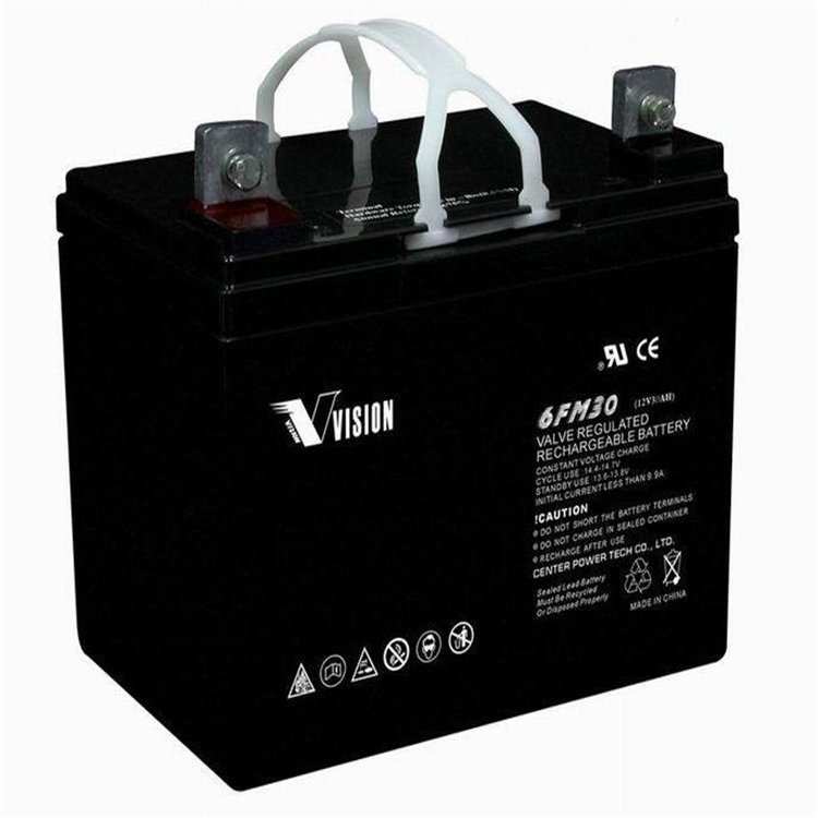 威神蓄电池6FM30 12V30AH 信号系统 基站备用 电厂备用