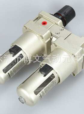 AC5010-06D气源处理二联件自动排水AW5000-06D+AL5000两连体