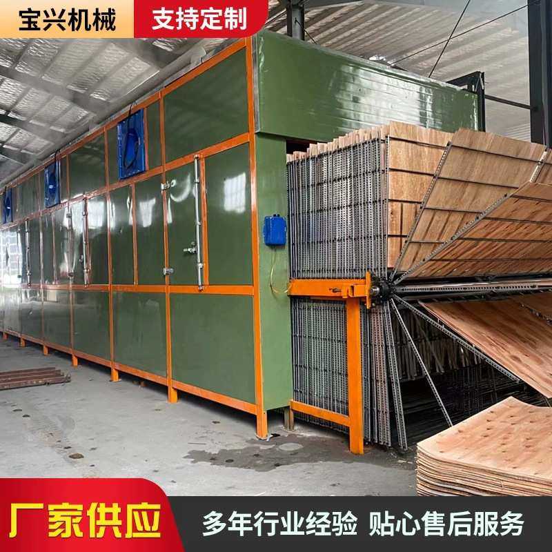供应往复式隧道单板烘干设备 香杨木樟木单板烘干机 木材烘干设备
