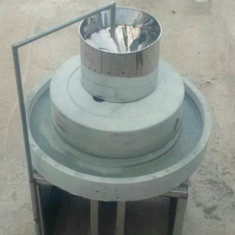 多功能电动石磨机电动面粉小型磨面机豆浆石磨机厂家价格