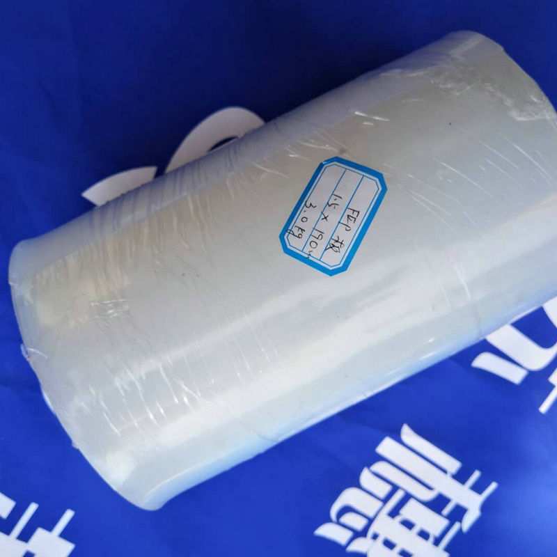 厂家供应 fep板宽190×1.5mm  f46板 塑料保护薄膜  FEP透明膜