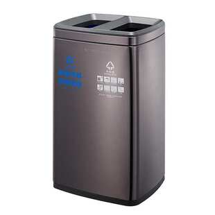 大容量方形双内桶垃圾桶20升25升30升40升酒店洗手间分类收纳桶