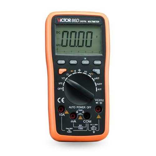 胜利自动量程 智能型 数字万用表VC86D多用表 带电脑接口