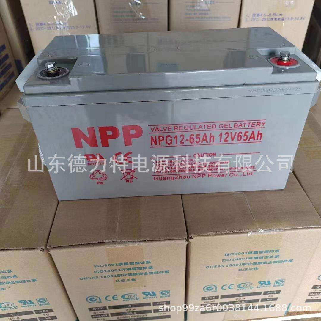NPP耐普蓄电池12v38AHEPS电源直流屏太阳能胶体NP12-38