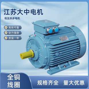 江苏大中电机YFB4二级能效粉尘防爆低压三相异步电动机厂家直供