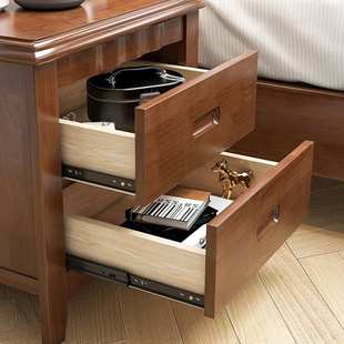 床头柜实木家用卧室床边柜简约现代小柜子迷你小型简易轻奢收纳柜