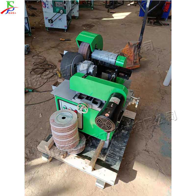 五金电镀外圆管材抛光机 小型铝管钢管除锈设备 液压配件打磨机