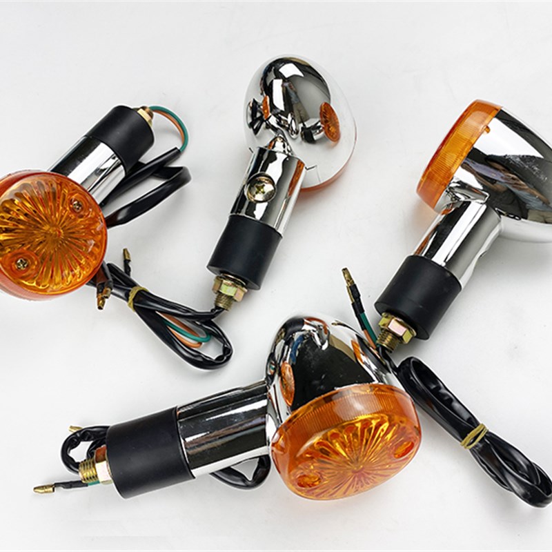 适用豪华太子HJ125-8E/8C/8F 铃木GN125F/2F摩托车转向灯方向灯