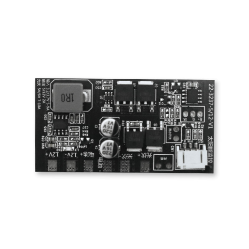 太阳能监控控制器升压充电锂电池通用3.23.7V5V12V监控头庭院