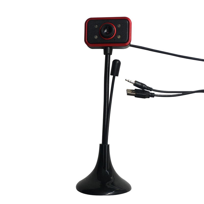 1080p电脑摄像头 720p台式机笔记本网络摄像头高清内置麦克风网课
