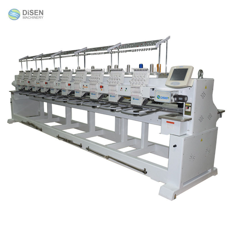 十头电脑绣花机 10头大豪电脑帽绣机computer embroidery machine,纺织面料/辅料/配套,服装加工设备,淘宝优惠券,粉丝福利购,淘宝优惠卷